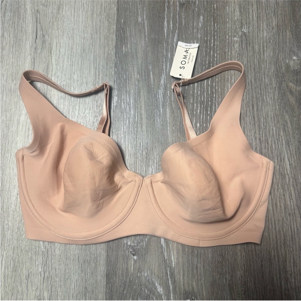 Soma Unlined Scoop Balconette Bra NEW